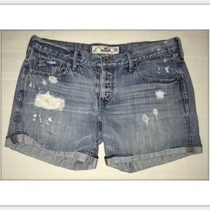 Hollister Distressed Jean Shorts